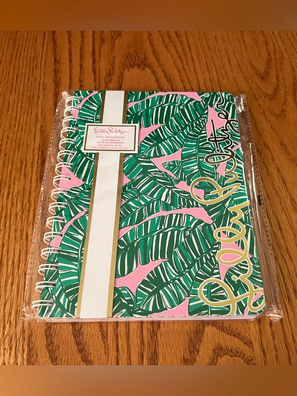 Lilly Pulitzer Let's Go Bananas Mini Notebook